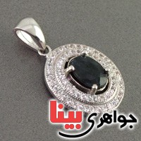 گردنبند یاقوت کبود دولوکس زنانه _کد:18856