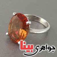 انگشتر الکساندریت با طراحی خاص و زیبا _کد:18864