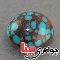 نگین انگشتر فیروزه خوشرنگ درشت بسیار عالی _کد:18868