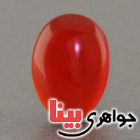 نگین انگشتر عقیق یمنی بسیار خوشرنگ و ناب