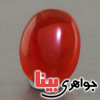 نگین انگشتر عقیق یمنی مصور خوشرنگ _کد:18925