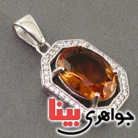 گردنبند الکساندریت زنانه مدل یادبود _کد:18932