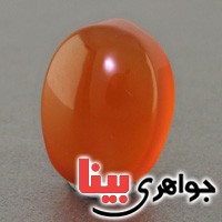 نگین انگشتر عقیق یمنی پرتقالی درشت بسیار عالی _کد:18967
