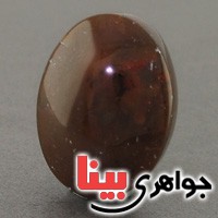 نگین انگشتر عقیق یمنی درشت خاص آتشی _کد:18969