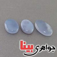 نگین انگشتر عقیق یمنی کبود سه عددی _کد:18985