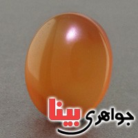 نگین انگشتر عقیق یمنی پرتقالی ناب درشت _کد:18993