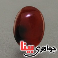 نگین انگشتر عقیق یمنی جگری درشت خوشرنگ _کد:18997