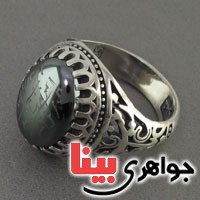انگشتر حدید صینی هفت جلاله مردانه یا زینب _کد:19005