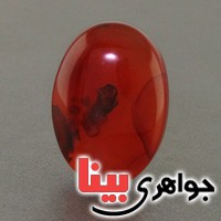 نگین انگشتر عقیق یمنی ابری و مصور درشت نگین انگشتر عقیق یمنی ابری و مصور درشت
