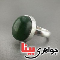 انگشتر یشم سفارشی با سنگ دلخواه شما _کد:19009