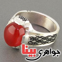 انگشتر عقیق یمنی مردانه مدل کلاسیک _کد:19013