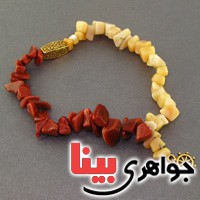 دستبند چند جواهر سنگ درمانی بسیار عالی _کد:19083