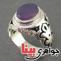 انگشتر عقیق یمنی کبود ناب کلکسیونی و الماس همراه با شناسنامه معتبر _کد:2859