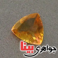 نگین انگشتر سیترین خوشرنگ زیبا _کد:19096