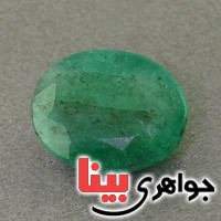 نگین انگشتر زمرد خوشرنگ تک نگین انگشتر زمرد خوشرنگ تک