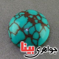 نگین انگشتر فیروزه شجری درشت خوش نقش _کد:2866