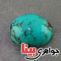 نگین انگشتر فیروزه شجری خوش نقش _کد:19117