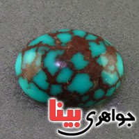نگین انگشتر فیروزه شجری خوش نقش