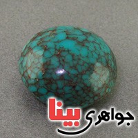 نگین انگشتر فیروزه شجری درشت خوش نقش _کد:19162
