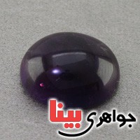 نگین انگشتر آمتیست دامله خوشرنگ _کد:19164
