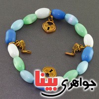 دستبند چشم گربه زنانه زیبا _کد:19179