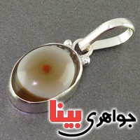گردنبند عقیق باباقوری بسیار زیبا _کد:19181