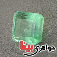 نگین انگشتر فلوریت بسیار خوشرنگ همانند زمرد _کد:19192