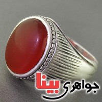 انگشتر عقیق یمنی قدیمی کلکسیونی عتیقه _کد:2881