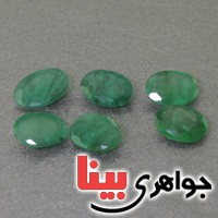 نگین انگشتر زمرد زامبیا خوشرنگ _کد:19197