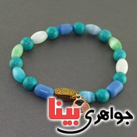دستبند چند جواهر سنگ درمانی _کد:19226