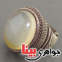 انگشتر عقیق یمنی بسیارناب عتیقه _کد:2895