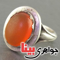 انگشتر عقیق یمنی قدیمی _کد:2898