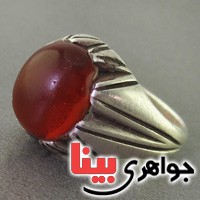 انگشتر عقیق یمنی قدیمی و عتیقه _کد:2912