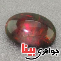 نگین انگشتر اوپال درشت آتشی تاپ _کد:2913