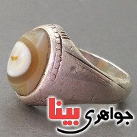 انگشتر عقیق باباقوری قدیمی _کد:2927