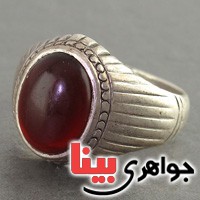 انگشتر عقیق آفریقایی قدیمی عتیقه _کد:2936