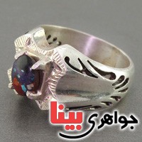انگشتر مولتی فاخر همراه با شناسنامه بین المللی _کد:2953