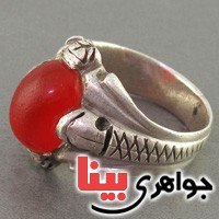 انگشتر عقیق خراسانی قدیمی و عتیقه _کد:2954