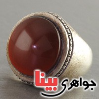 انگشتر عقیق یمنی قدیمی نظر کرده _کد:2958