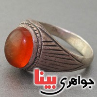 انگشتر عقیق یمنی قدیمی عتیقه _کد:2973