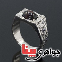 انگشتر اوپال دور الماس بسیار عالی فاخر _کد:2989