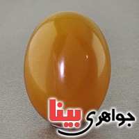 نگین انگشتر عقیق شرف الشمس درشت خوشرنگ _کد:19332