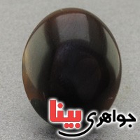 نگین انگشتر عقیق یمنی جزع درشت تک