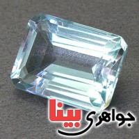 نگین انگشتر آکوآمارین درشت بسیار عالی _کد:3056
