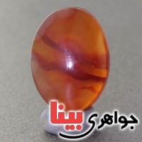 نگین انگشتر عقیق یمنی منظره ای فاخر _کد:19406