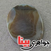 نگین انگشتر عقیق شجری خاص زیبا _کد:19409