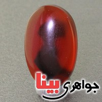 نگین انگشتر عقیق یمنی مصور درشت _کد:19410