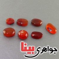 نگین انگشتر عقیق یمنی مصور بسیار عالی قدیمی هفت عددی _کد:19412