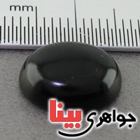 نگین انگشتر عقیق سیاه (اونیکس) تک زیبا نگین انگشتر عقیق سیاه (اونیکس) تک زیبا