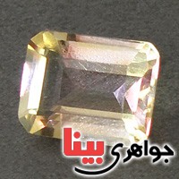 نگین انگشتر سیترین بسیار عالی ناب _کد:19428